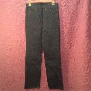 Levi Strauss Vintage unworn saddleman jeans.